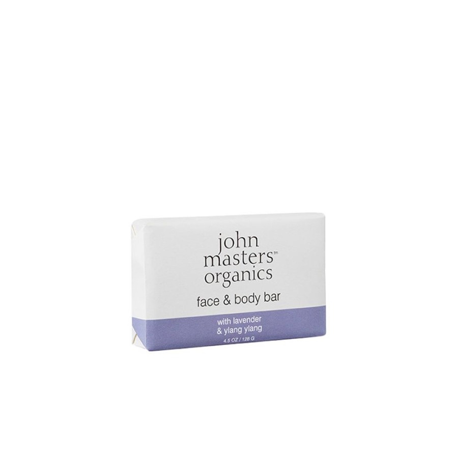 Soins John Masters Organics Savon Solide | Savon Corps Et Visage Lavande Et Ylang Ylang