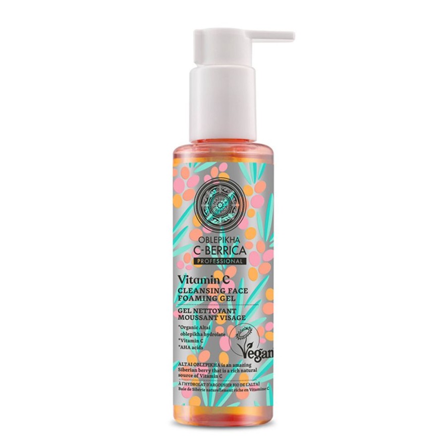 Soins Natura Siberica Demaquillant & Nettoyant | Gel Nettoyant Moussant L'Argousier