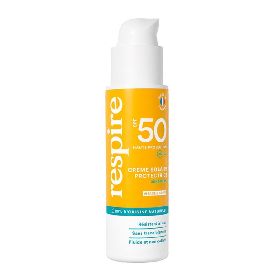 Soins Respire Protection Solaire Corps | Creme Solaire Protectrice