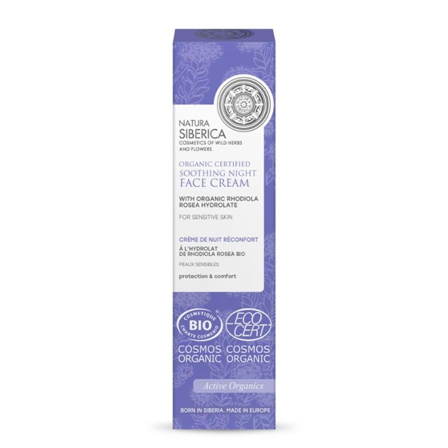 Soins Natura Siberica Creme De Nuit | Creme De Nuit Reconfort