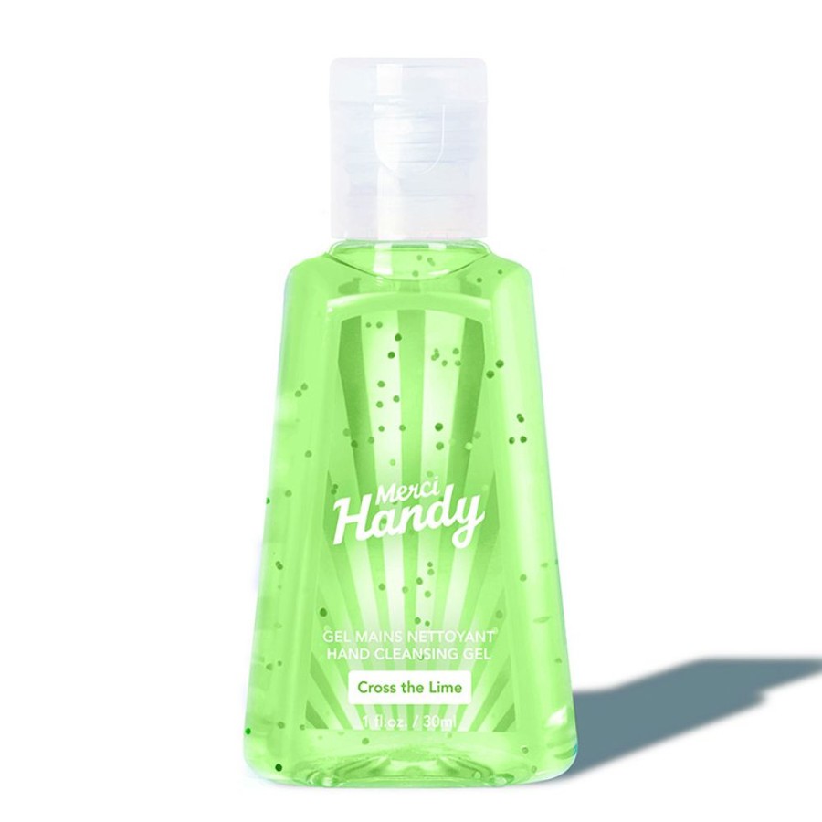 Soins Merci Handy Formats Voyage | Gel Mains Nettoyant Cross The Lime