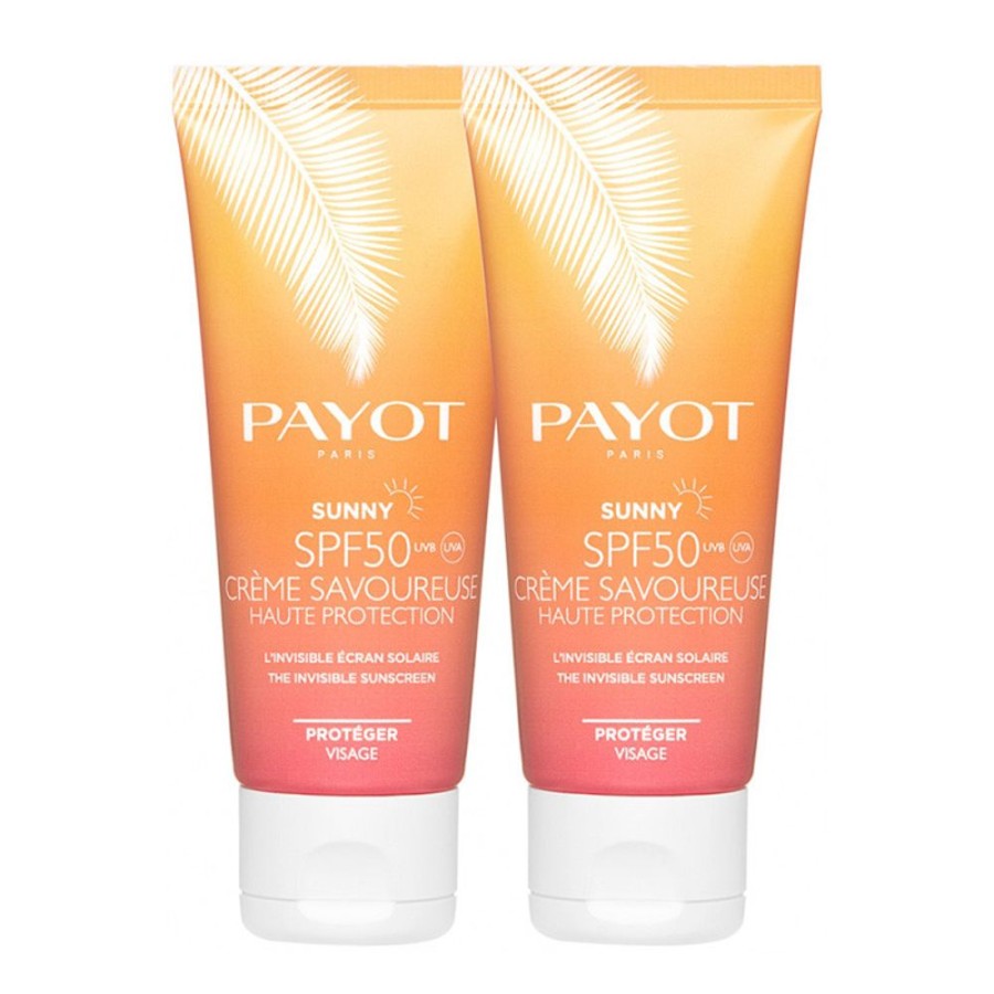 Soins PAYOT Protection Solaire Visage | Duo Creme Savoureuse Spf50