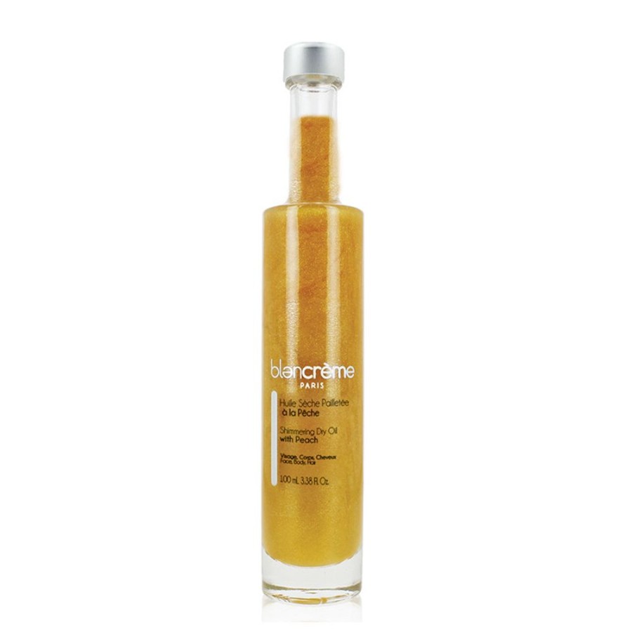 Soins BLANCREME Soin Hydratant | Huile Seche Pailletee A La Peche