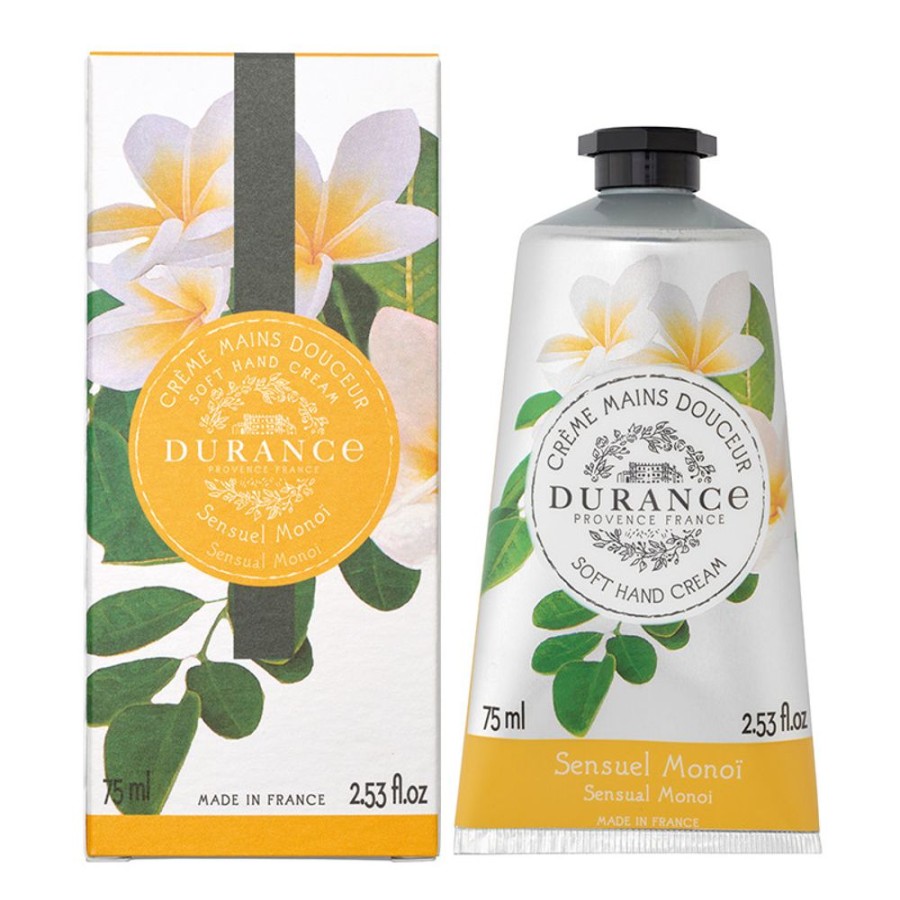 Soins DURANCE Soin Des Mains & Pieds | Creme Mains Douceur Sensuel Monoi