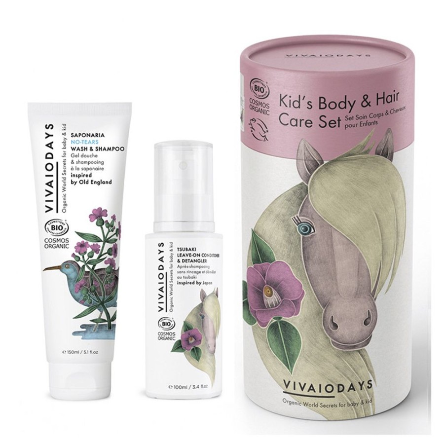 Soins Vivaiodays Soins Pour Enfants | Set Enfant Corps & Cheveux