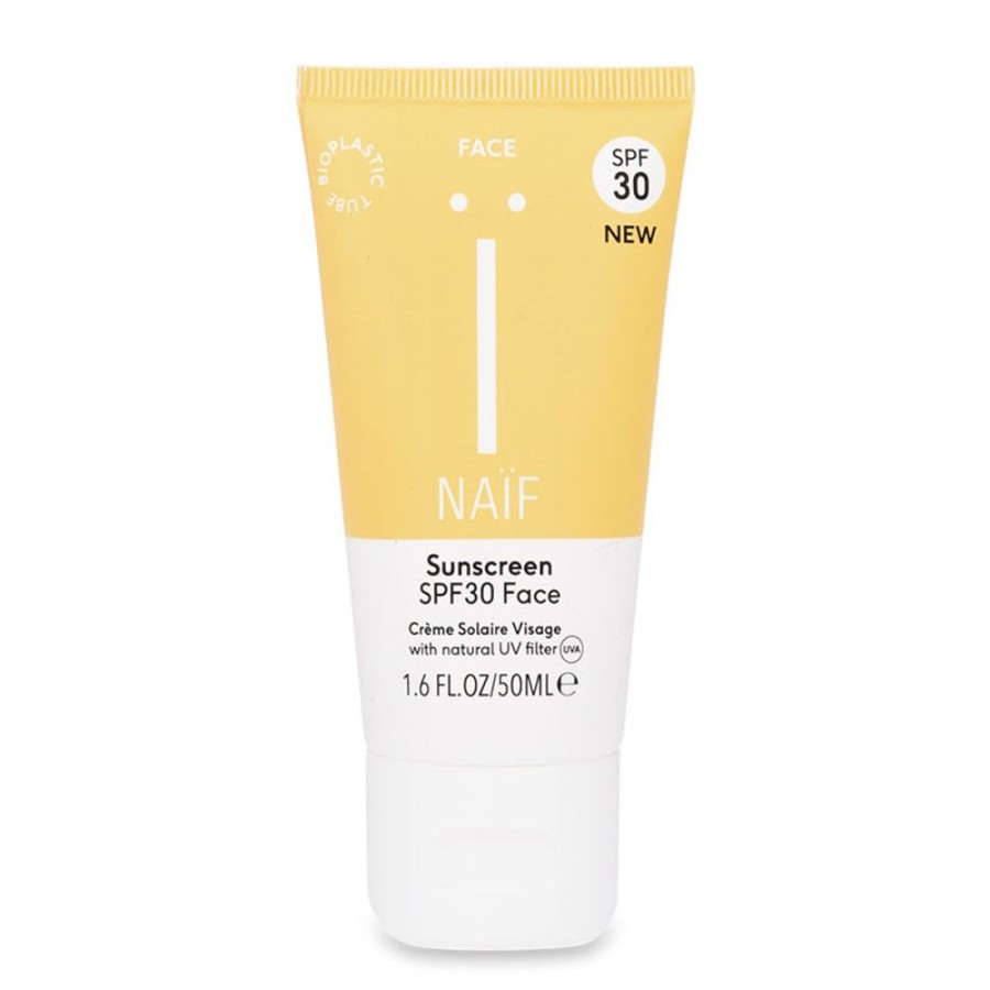 Soins Naïf Protection Solaire Visage | Natural Sunscreen Face Spf30