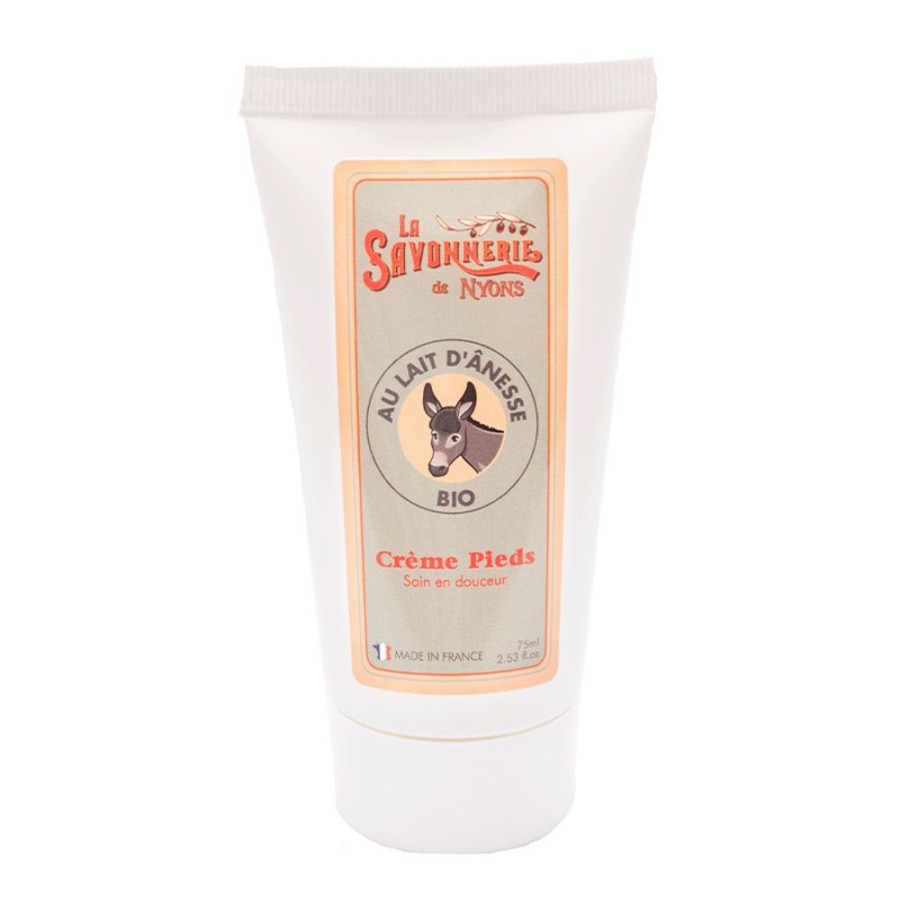 Soins La Savonnerie de Nyons Soin Des Mains & Pieds | Creme Pieds Lait D'Anesse Bio