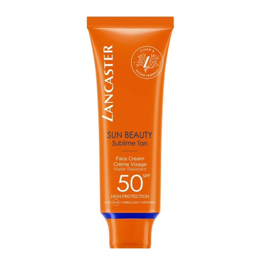 Soins Lancaster Protection Solaire Visage | Creme Confort Bronzage Lumineux Spf50