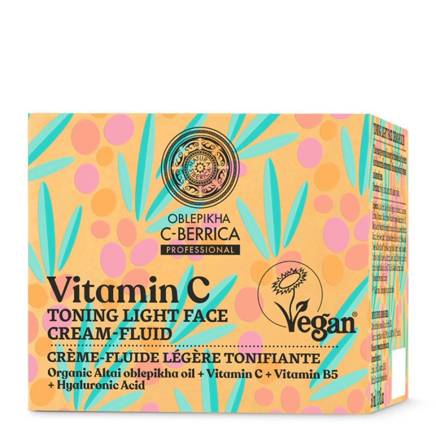 Soins Natura Siberica Creme De Jour | Creme-Fluide Legere Tonifiante A L'Argousier